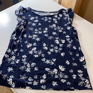 Women’s Loft flutter sleeve top